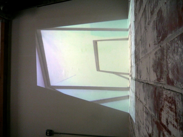 Cybele Lyle Producing Space at Interface Gallery Video Projection (Still) Cybele Lyle Producing Space at Interface Gallery Video Projection (Still)