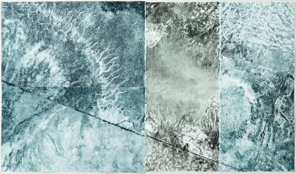 UsMexYumaOrgnPpCctsMnPrnt Cynthia Lin Earth (2020-2021) monotype