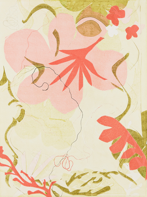 Cynthia MacCollum After Matisse Monoprint