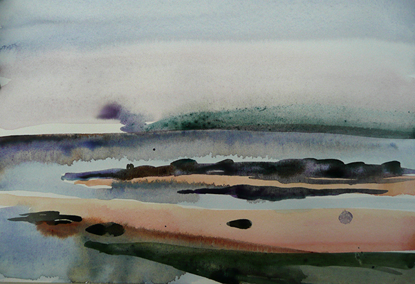 Cynthia Sobel Landscapes: Oil and Watercolor Paintings watercolor on paper