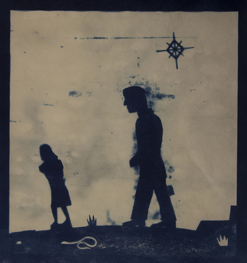 Exodus Cyanotypes cyanotype