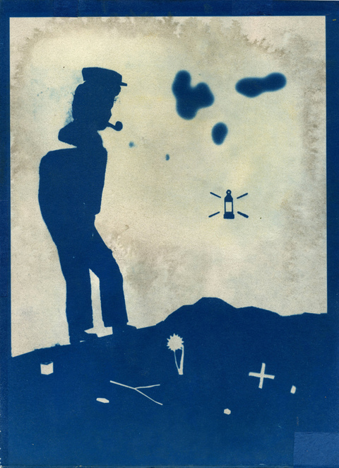 Looking Back Cyanotypes cyanotype