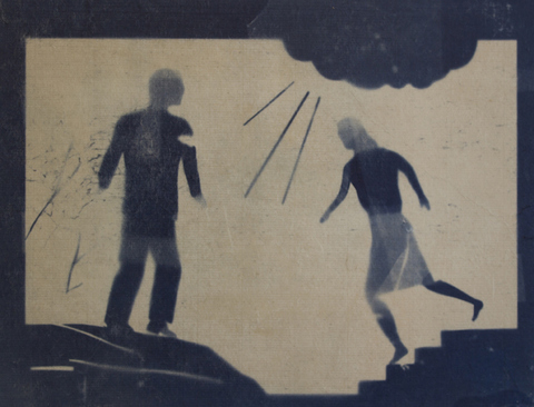 Passing Cyanotypes cyanotype
