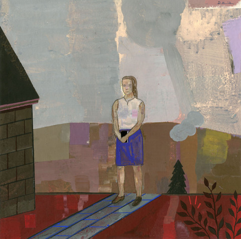 Believer Archive: Paintings on Paper gouache on handmade paper