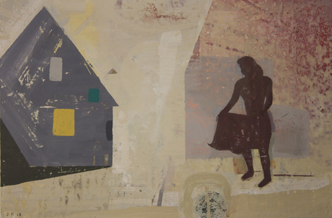 Tautology II Archive: Paintings on Paper gouache on handmade paper