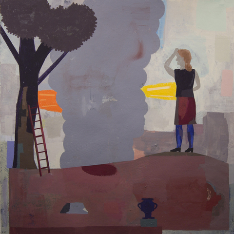 All Shall Be Restored Archive: Paintings on Paper gouache on handmade paper