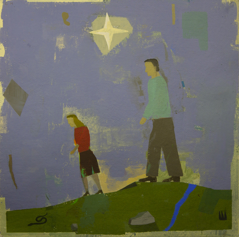 Exodus Archive: Paintings on Paper gouache on handmade paper