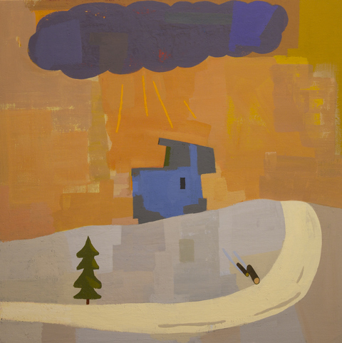 The Road Home Paintings matte acrylic on linen