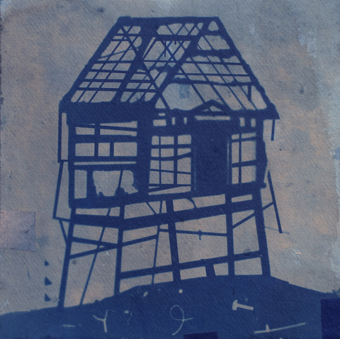Against the Tide Cyanotypes cyanotype