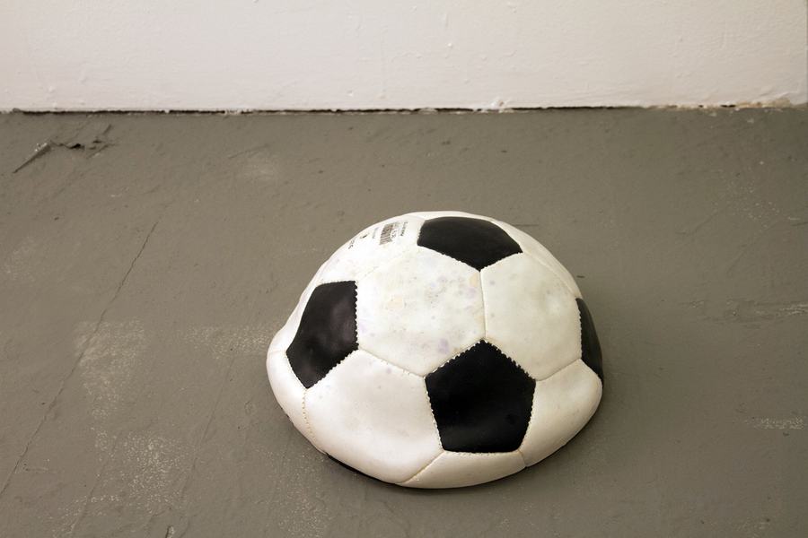 Futbol Es Triste David Jacobs Sculptures plaster, egg tempera