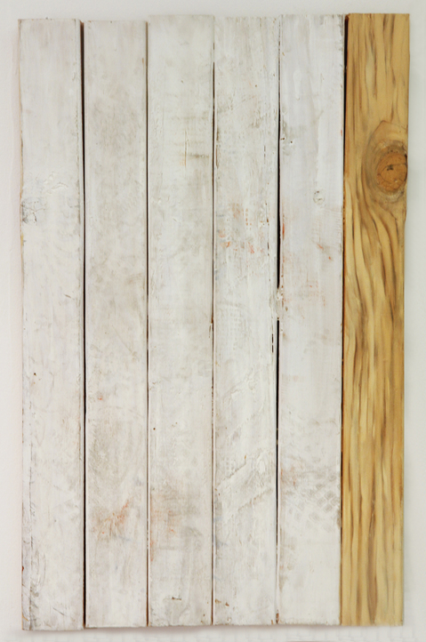 Knock On Wood David Jacobs Paintings house paint and oil on wood