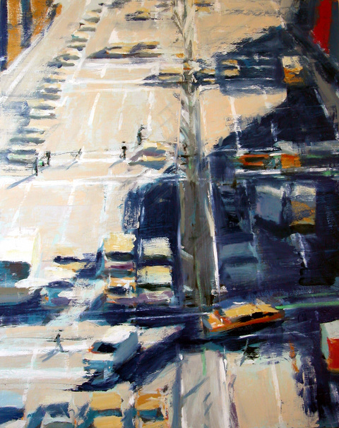 Houston Street Paintings Oil on Linen