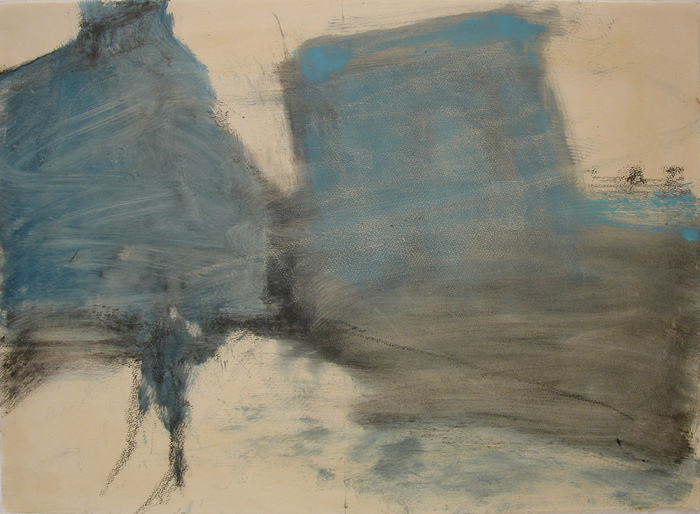 Sixth Avenue Works on Paper Oil on paper