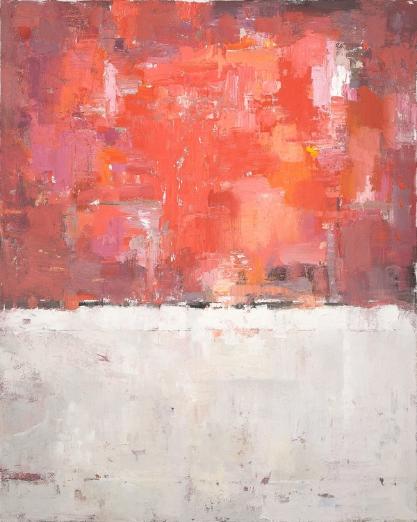 Red, White DAVID MICHAEL SLONIM PAINTINGS 2013-14 oil on canvas