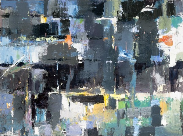 Cascade DAVID MICHAEL SLONIM PAINTINGS 2013-14 oil on linen