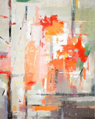 Woodlands No. 48 DAVID MICHAEL SLONIM PAINTINGS 2013-14 60 x 48