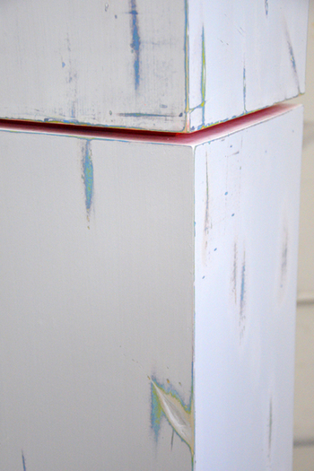 Dissipate Series, detail Deborah Davidson Recent Work Acrylic on Wood