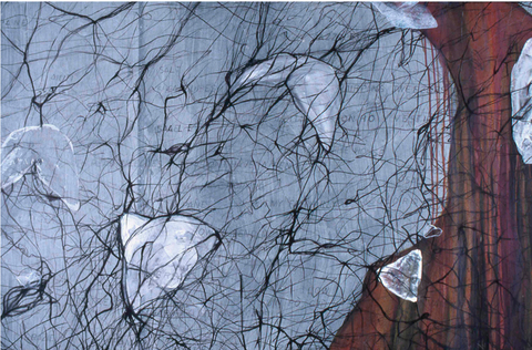 Voices, detail Deborah Davidson Selected Past Work Mixed-Media Scroll