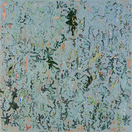 Glyph Series: Heat Deborah Davidson Selected Past Work Acrylic on Vellum Mounted on Wood Panel