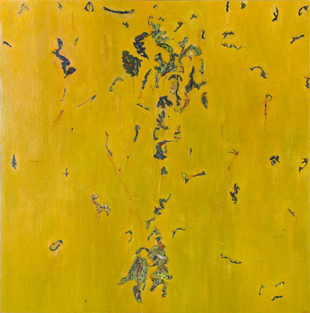 Glyph Series: Sustain Deborah Davidson Selected Past Work Acrylic on Vellum Mounted on Wood Panel