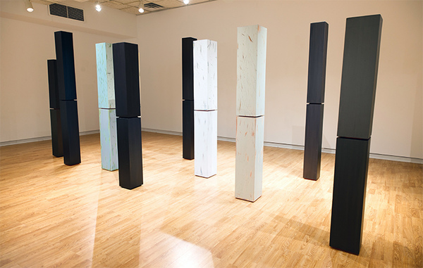Dissipate / Disappear Series Deborah Davidson Recent Work acrylic on wood