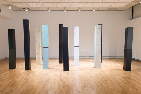 Dissipate / Disappear Series Deborah Davidson Recent Work acrylic on wood