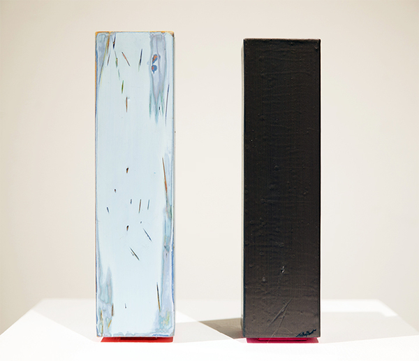 Dissipate / Disappear Series Deborah Davidson Recent Work acrylic on wood