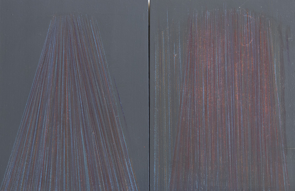 Disappearing Continued Deborah Davidson Recent Work Color pencil on prepared panel