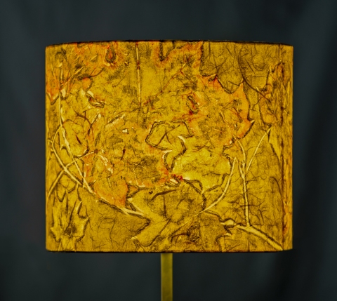 Maple autumn hues (a la poupee) Belfast Bay Shade Company: Handcrafted Lampshades This versatile drum can be used as a pendant for track lighting, swag set and hardwire ceiling canopies with single socket pendant, and with candelabra. This shade can also be used on floor and table lamps with conventional harps and adapted for washer-top shade fitters.
