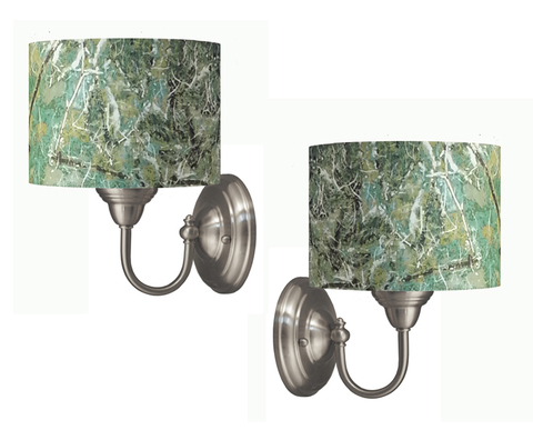 sconces with 7 x 5 teal Mottled Beech Fixtures: pendants, island lighting, sconces & vanities brushed nickel finish, hardwire wall mount