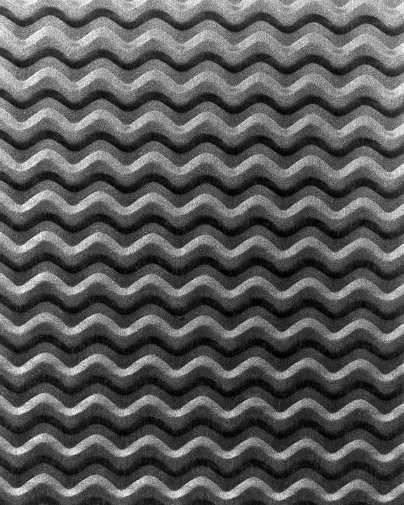 Purple Waves Photography Indoors Silver gelatin print