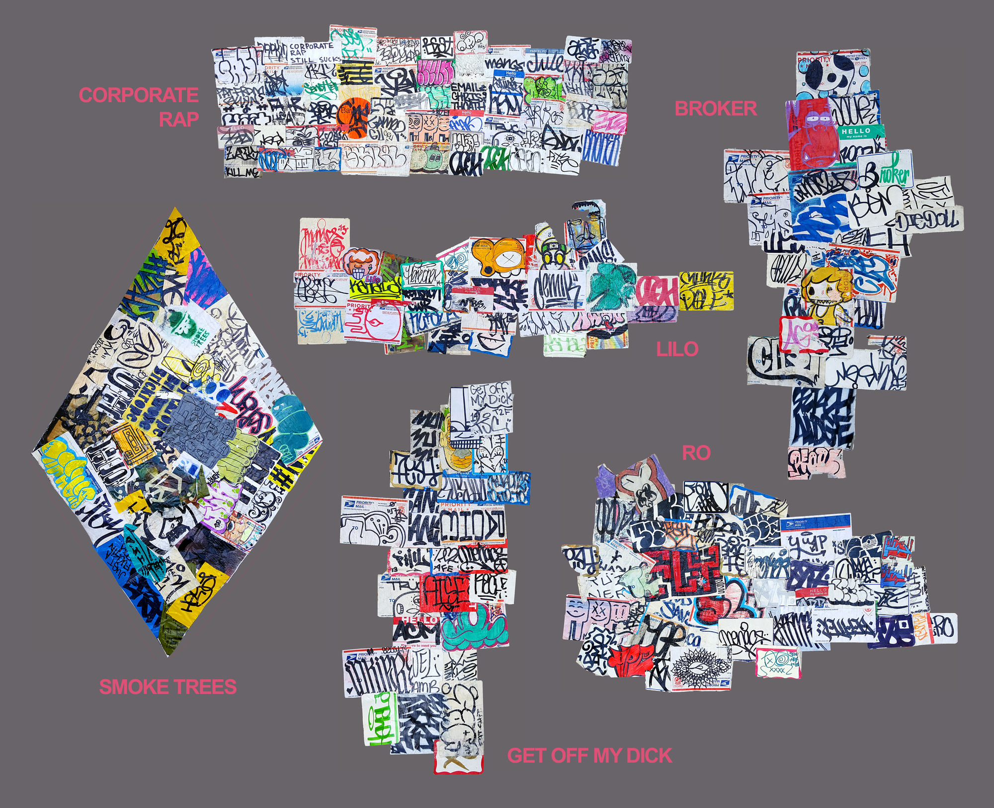 home page slide show art work