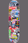 EGON ZIPPEL / Online Archive Devandalizing (in general) Stickers and tags on skateboard