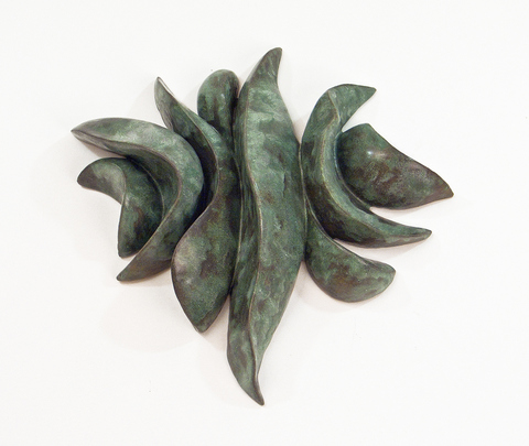 Elaine Lorenz Wall Sculptures Glazed Ceramic