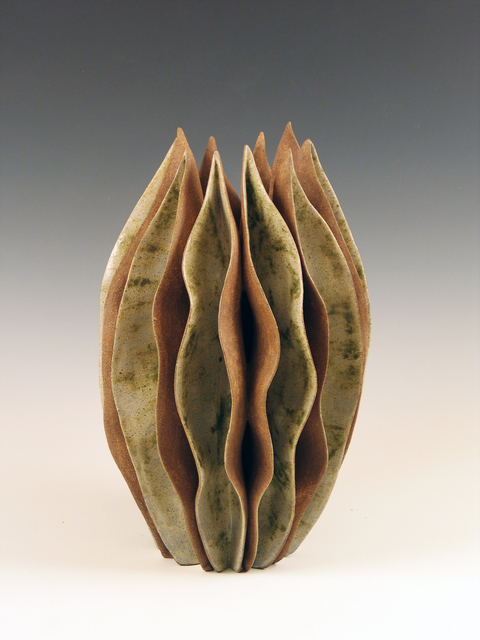 Elaine Lorenz Organic Abstracts Glazed ceramic