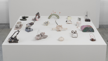 Elisa Lendvay Studio Selected Small Sculptures: The Queries mixed media