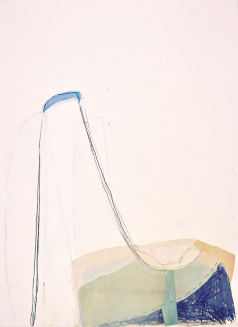 Cleat Simplicity mixed media on paper