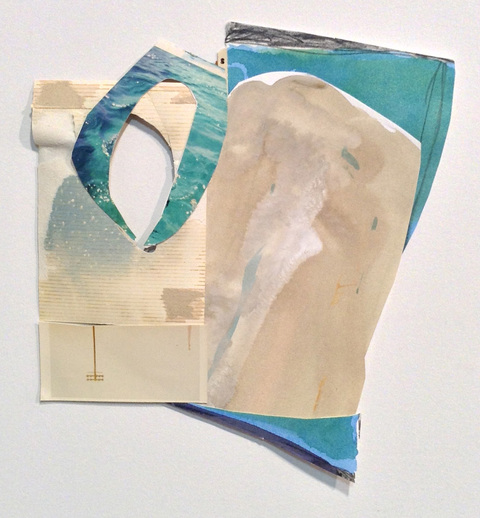 Number Dunluce Drive found photographs, inked paper, graphite