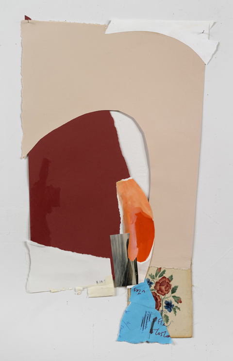 Primary Rose Dunluce Drive Paper, photographs, ink & graphite
