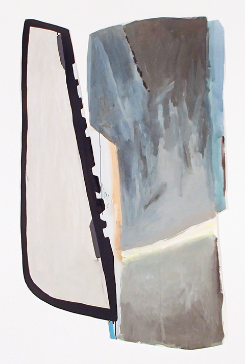 WalmartWetRoad Remnants acrylic, ink & gesso on paper