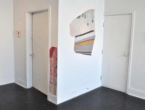 Installation at Roy G Biv Gallery, Columbus OH Remnants