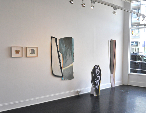 Installation at Roy G Biv Gallery, Columbus OH Remnants