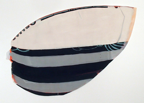 SeaWorld Remnants acrylic, ink & gesso on paper