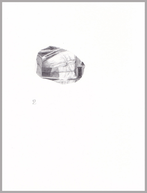 Camping Portals/Portholes graphite on paper