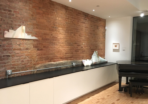Installation view at Happy Lucky No. 1 Gallery "Say, sea," Happy Lucky No. 1 Gallery