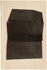 Elizabeth Harris COLLAGE Vintage paper on book page