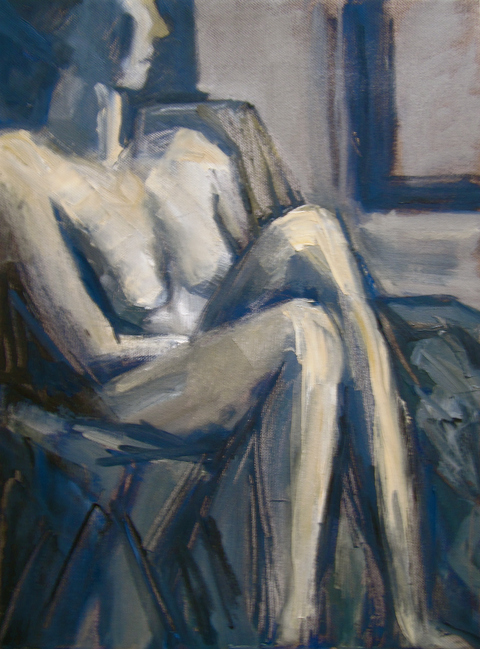 JERUSALEM LADY Figures & Portraits Oil / 14 x 11