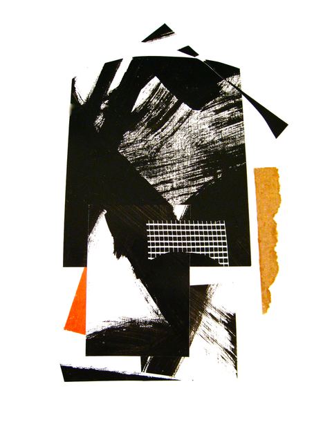 BROADWAY BOOGIE I Collages Collage / 12 x 9