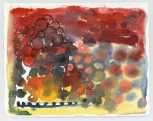 Ellen Kahn Abstract Works on Paper watercolor on paper