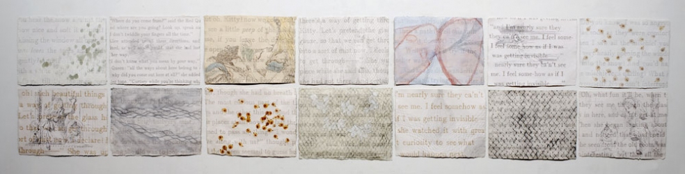 Ellen Kahn Alice Works on Paper mixed media on paper